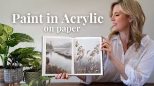 Are Those Paintings or Photos?! How to Paint Realistic Landscapes with Acrylic on Paper - Small Town Times - Dave Dale