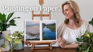 Can you Paint on Paper with Acrylic? - Small Town Times - Dave Dale