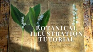 Create Vintage Botanical Illustrations || Green Academia Oil Painting - Small Town Times - Dave Dale